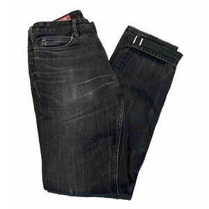 Freenote Cloth Jeans 29/32 Black Gray Rios Slim Straight Japanese Selvedge Denim